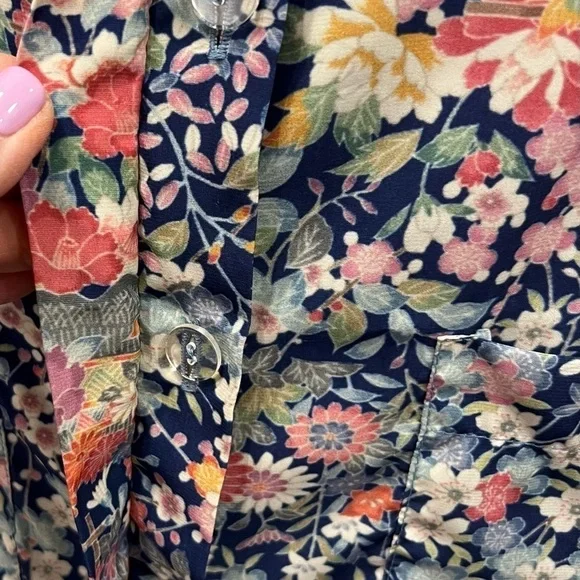 Karen Zambos Ditsy Colton Floral Romper Size Small - Picture 8 of 11